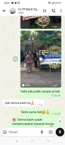 Testimonial Papan Bunga kulon progo